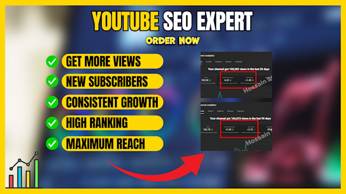 Gig Preview - Be your youtube video SEO expert