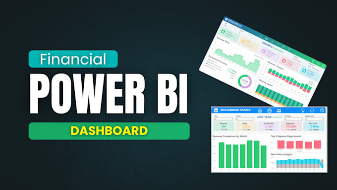 Gig Preview - Create financial power bi dashboard as a data analyst