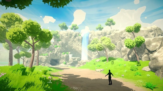 Gig Preview - Do 3d game environment, unity 3d model scenes, 3d game asset, level design