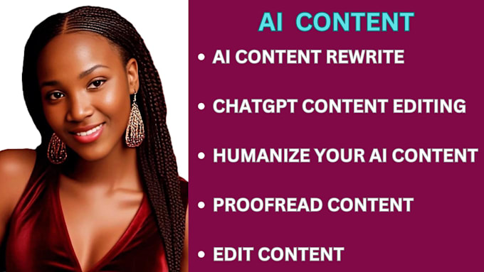 Bestseller - rewrite ai content and chatgpt ai content editing