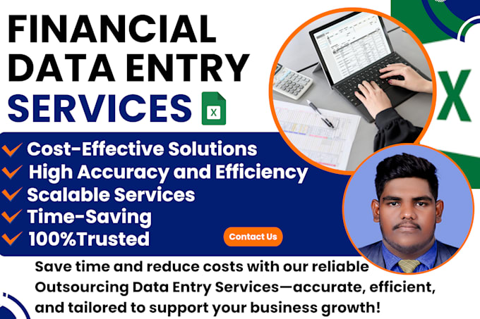 Gig Preview - Do accurate financial and accounting data entry service in quickbooks and excel