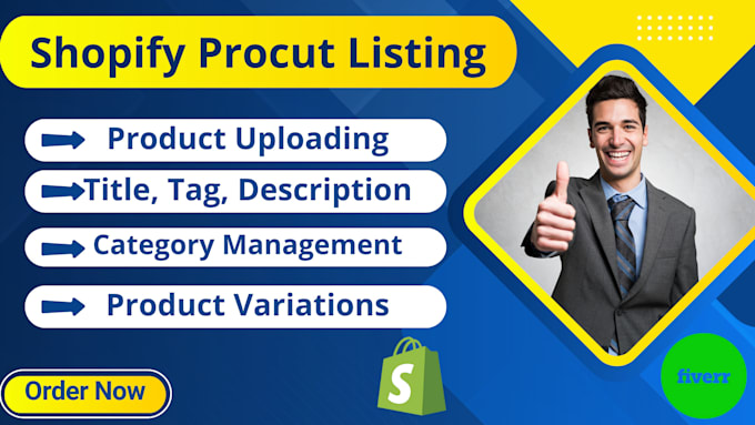 Gig Preview - Do professional shopify product listing and uploads