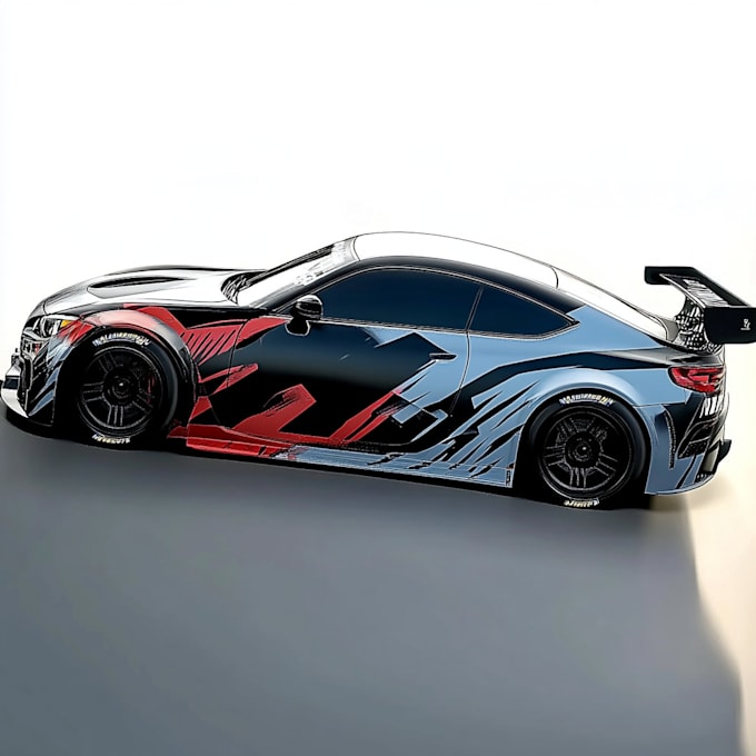 Gig Preview - Make a car wrap design and vehicle wrap design