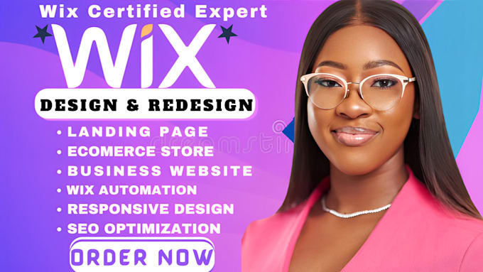 Gig Preview - Wix website design wix website redesign wix website design