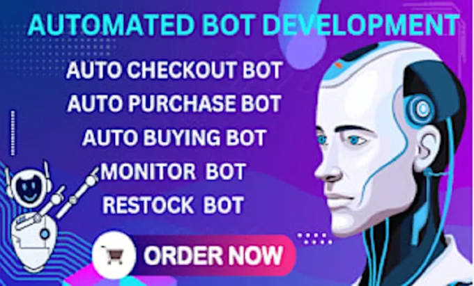 Bestseller - signup bot, monitor bot, auto checkout bot, listing bot appointment bot