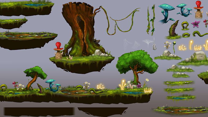 Gig Preview - Develop full 2d, 3d game using unity, 2d mobile game, 2d game in godot engine