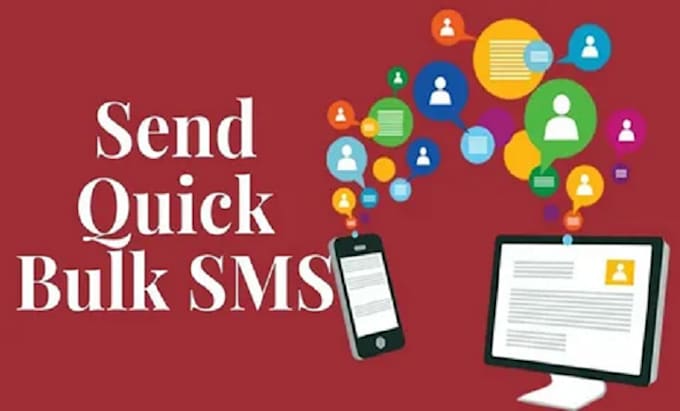 Gig Preview - Send blast bulk sms marketing, email campaign to europe and twilio