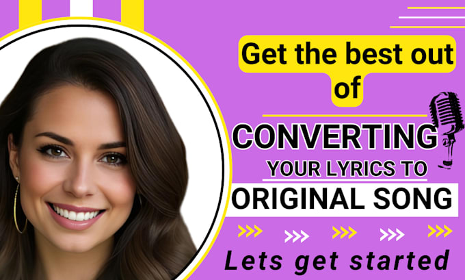 Bestseller - be your lyrics writer, converting your lyrics into original song