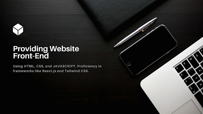 Gig Preview - Create responsive and modern website front end using HTML CSS and javascript