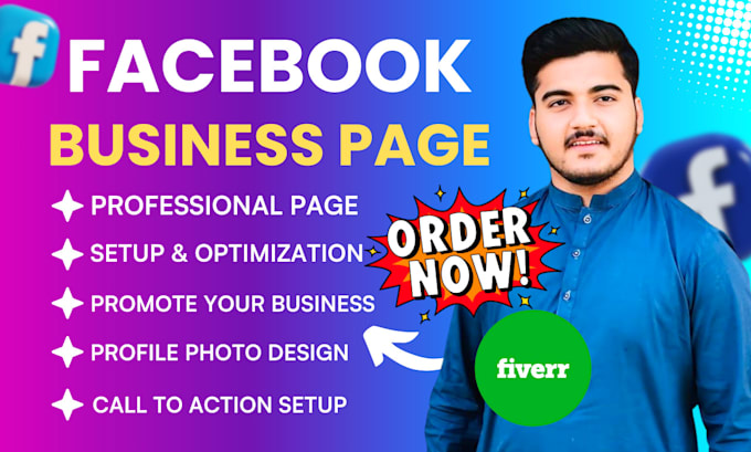 Gig Preview - Create your professional facebook business page