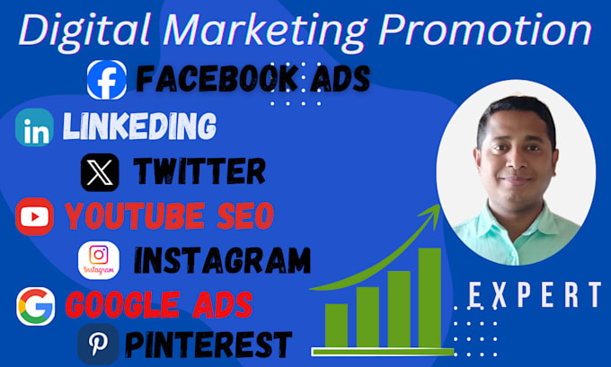 Gig Preview - Do your digital marketer and facebook ads instagram social media expert