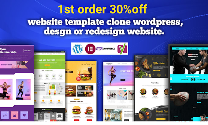 Gig Preview - Copy clone any website and clone website template