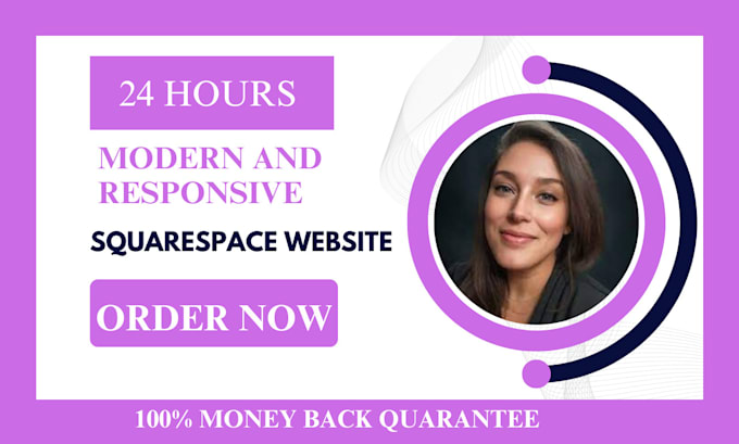 Gig Preview - Build squarespace website design or redesign website development ecommerce seo