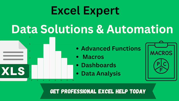 Gig Preview - Be your professional microsoft excel specialist