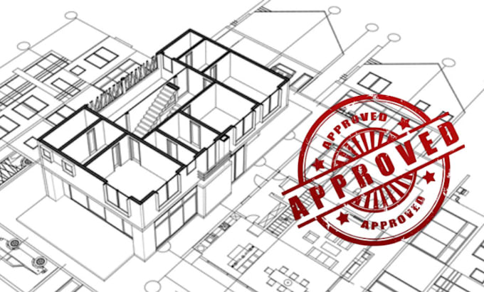 Gig Preview - Do architectural drawing for your building plan , UK,  ca,and USA licensed stamp