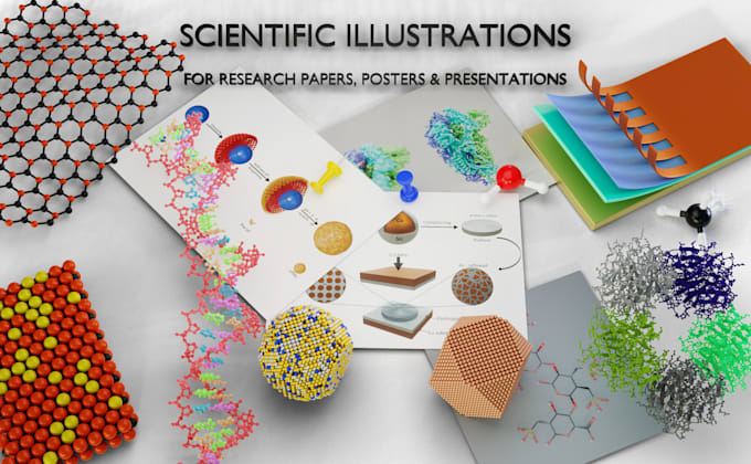 Gig Preview - Elevate your research with stunning scientific illustrations