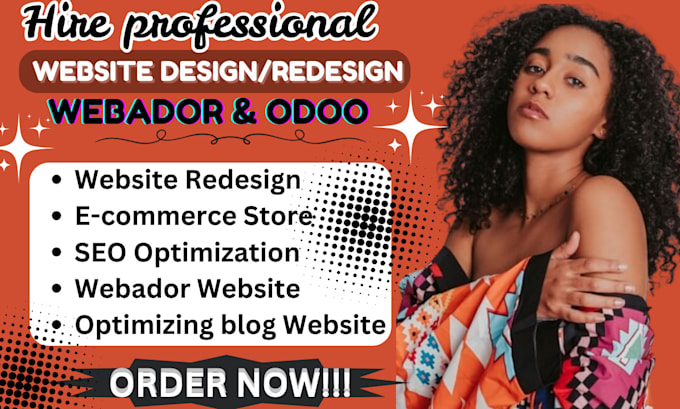 Bestseller - create odoo website, webador website redesign webador ecommerce website webador