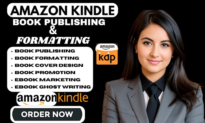 Gig Preview - Professionally do amazon kdp book publishing and formatting