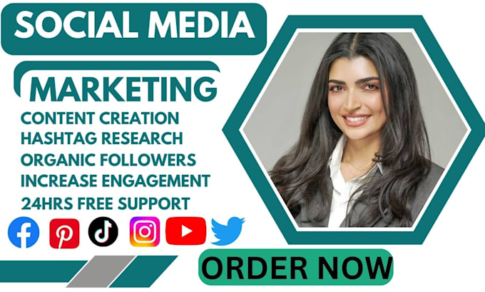 Gig Preview - Social media marketing manager content creator instagram and linkedin promotion