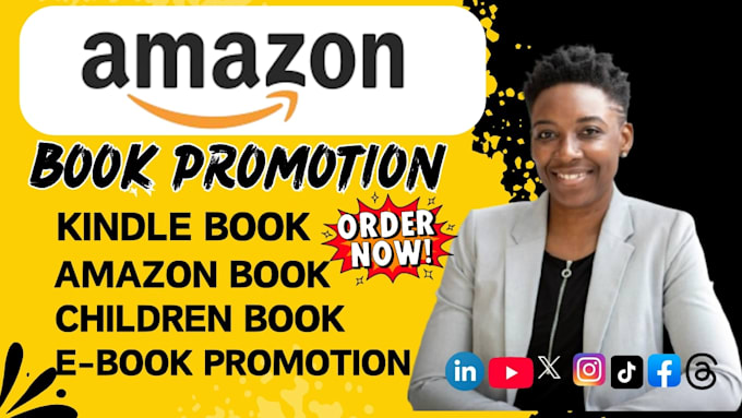 Gig Preview - Professionally promote your kindle, children, and ebook on amazon