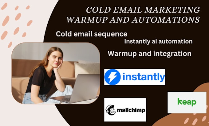 Gig Preview - Setup instantly ai for cold email marketing campaign and warm up