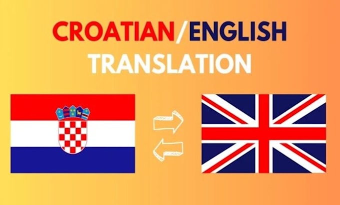 Gig Preview - Translate english to croatia or serbian or bosnian