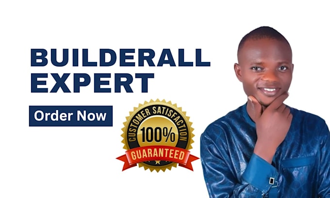 Gig Preview - Builderall website builderall funnel builderall landing page builderall expert