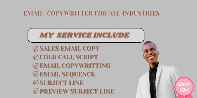 Gig Preview - Craft email copywriting for cold call script, sales copy as an email copywriter