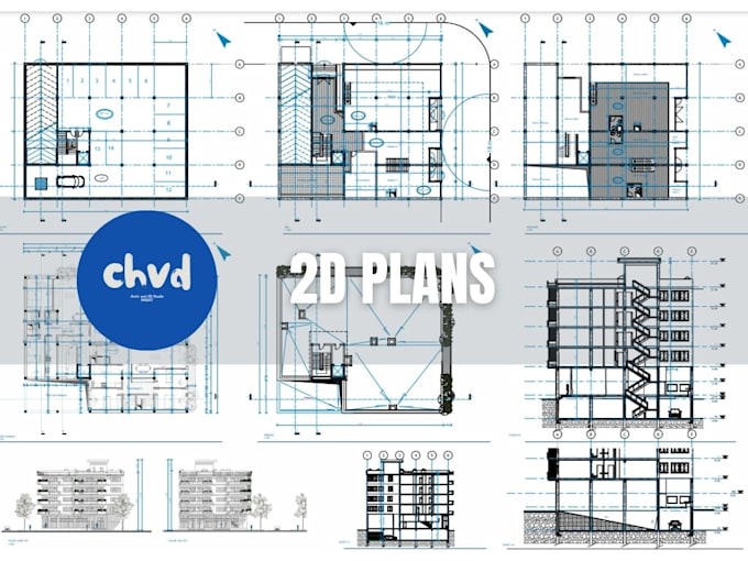 Gig Preview - Draw your house plans, architectural plans in cad or revit