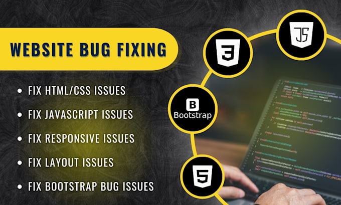 Bestseller - fix HTML, CSS, and javascript bugs quickly and efficiently