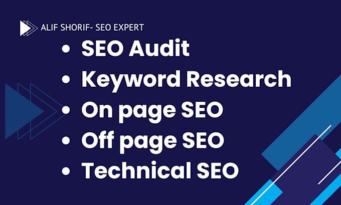 Gig Preview - Provide all in one complete SEO services with guest post