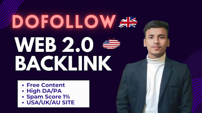 Gig Preview - Web 2 0 backlink service