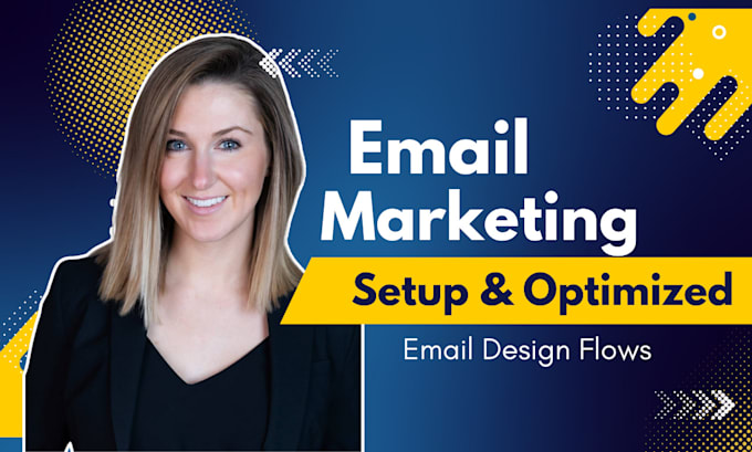 Gig Preview - Design and optimize mailchimp or klaviyo email marketing for shopify automation