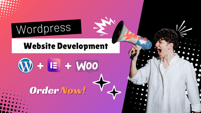 Gig Preview - Build wordpress woocommerce store with elementor