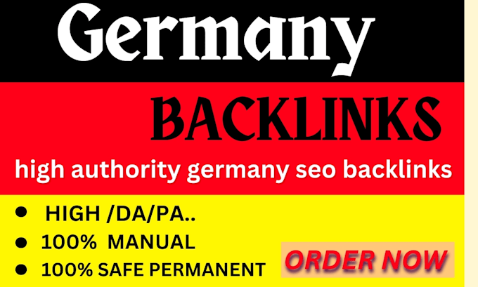 Gig Preview - Build high da authority germany forum backlinks dofollow germany link buil