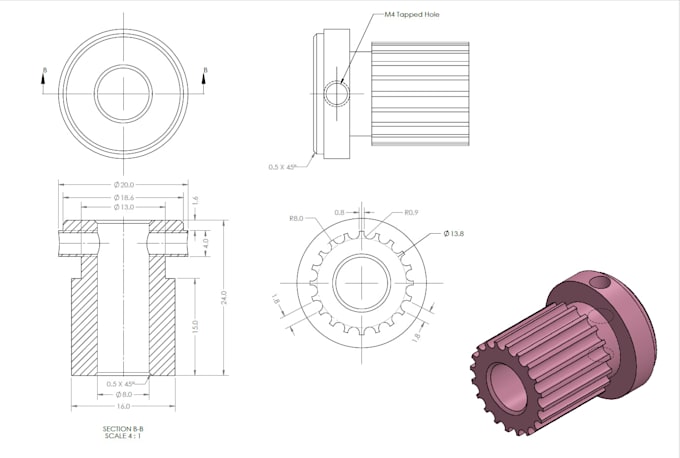 Bestseller - make 3d design , 2d tech dwg, cad modeling,laser cut dwg