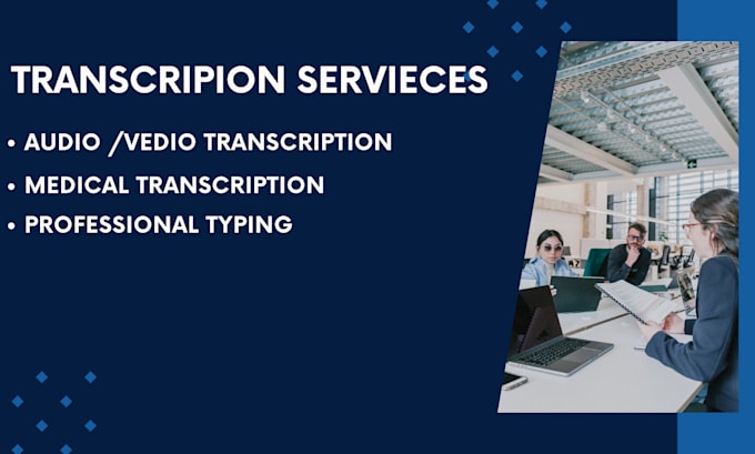 Gig Preview - Do professional medical transcription, transcripts