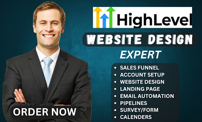 Bestseller - design gohighlevel, gohighlevel website design, landing page, sales funnel, ghl