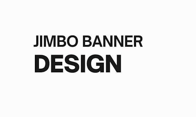 Gig Preview - Design jimdo banner for your brand