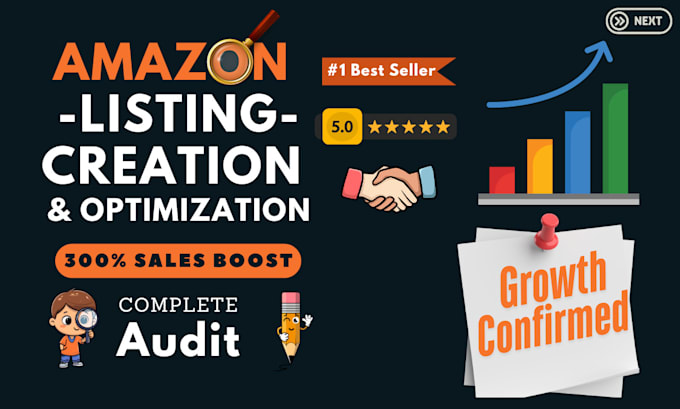 Gig Preview - Optimise and take your listing to best seller on amazon