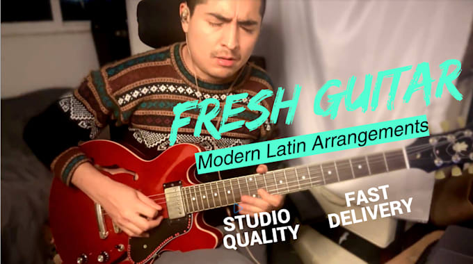 Bestseller - record quality professional latin electric guitar tracks