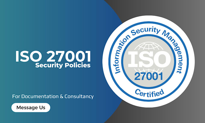 Gig Preview - Write professional IT security policies using iso 27001