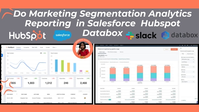 Bestseller - do marketing segmentation analytics reporting  in salesforce  hubspot databox