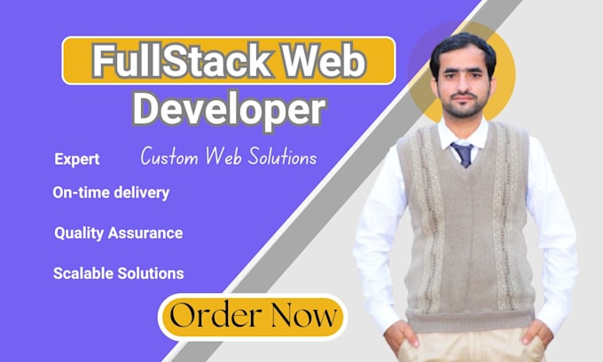 Gig Preview - Fullstack PHP laravel web developer for custom website development