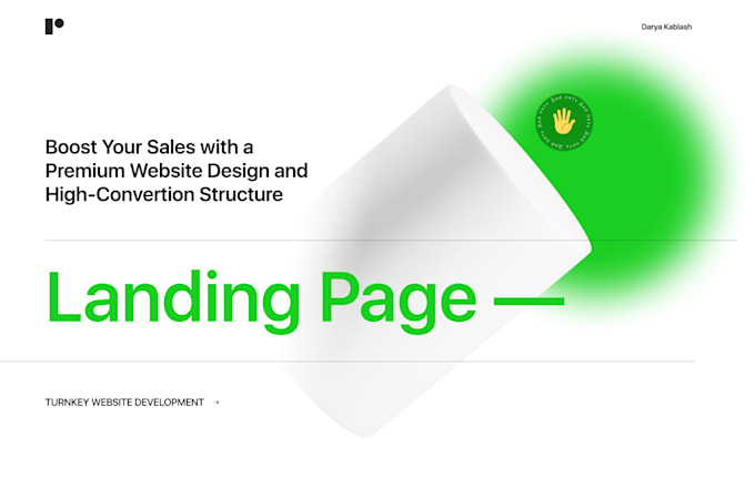 Bestseller - create a high converting landing page that sells