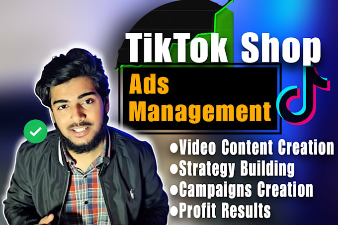 Gig Preview - Handle tiktok shop ads and shoppable ads content creation