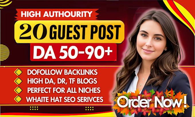 Bestseller - write and publish high da guest post, guest post with SEO dofollow backlinks