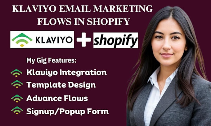 Gig Preview - Setup advanced klaviyo email marketing flows for shopify ecommerce store