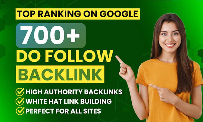 Gig Preview - Do link building with high da contextual seo backlinks for google ranking