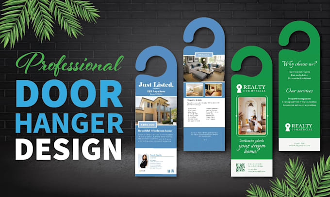 Gig Preview - Design door hanger flyer, postcard, media kit,and brochure